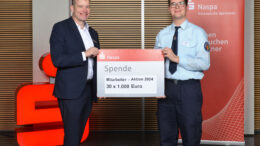 Jugendfeuerwehr erhält Spende von Naspa